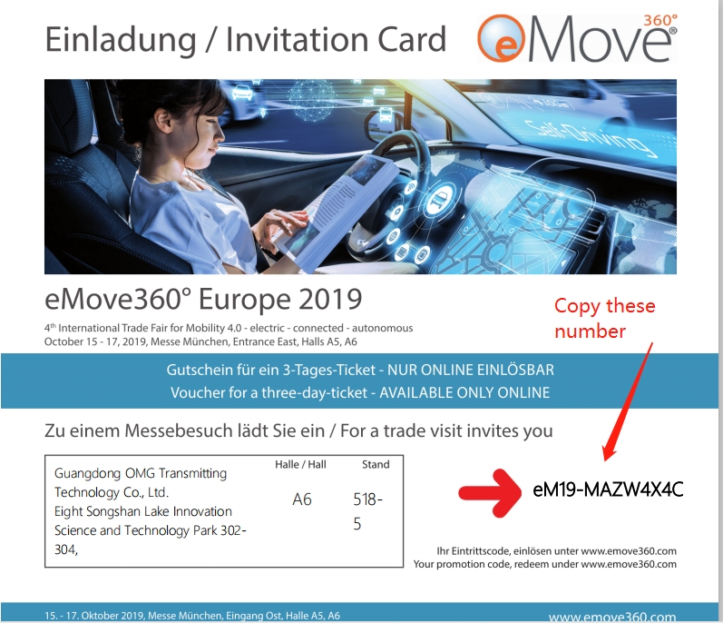 OMG nimmt an der Münchner New Energy Vehicle Exhibition 2019 teil